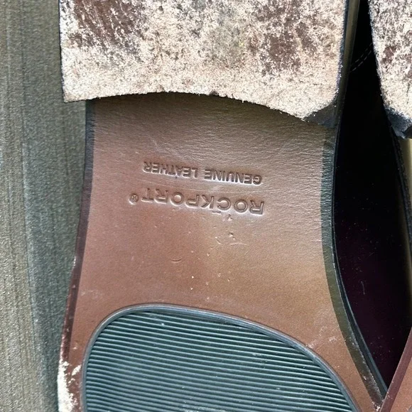 Rockport Men's Derby Split Toe Dress Shoes Model APM1235E Brown‎ Size 15M - Picture 10 of 10